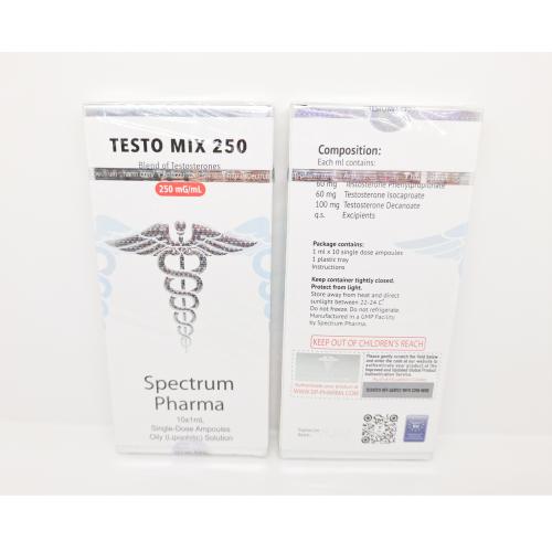 TESTO MIX 250mg/ml 1ml amp Spectrum Pharma