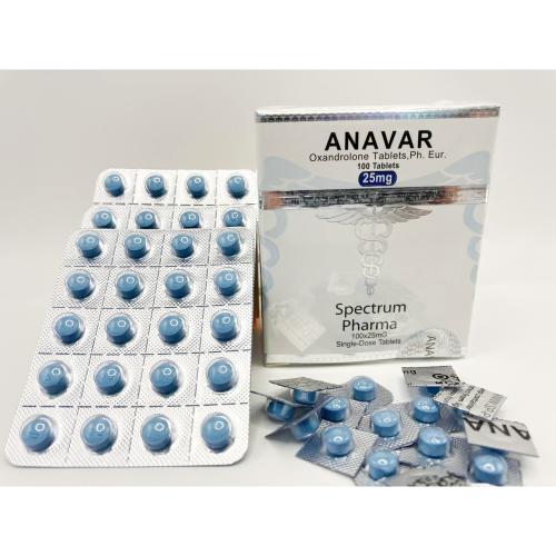 Anavar 25mg Spectrum Pharma