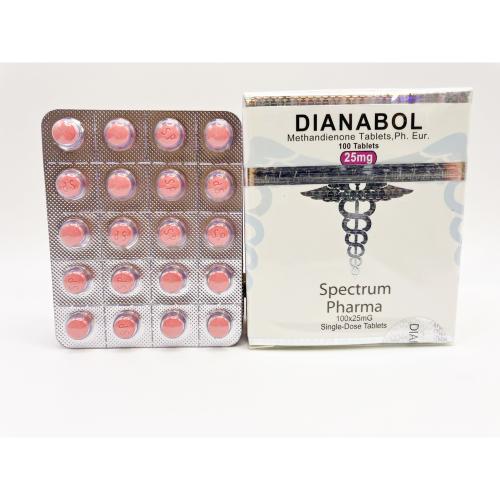 Dianabol 25mg Spectrum Pharma