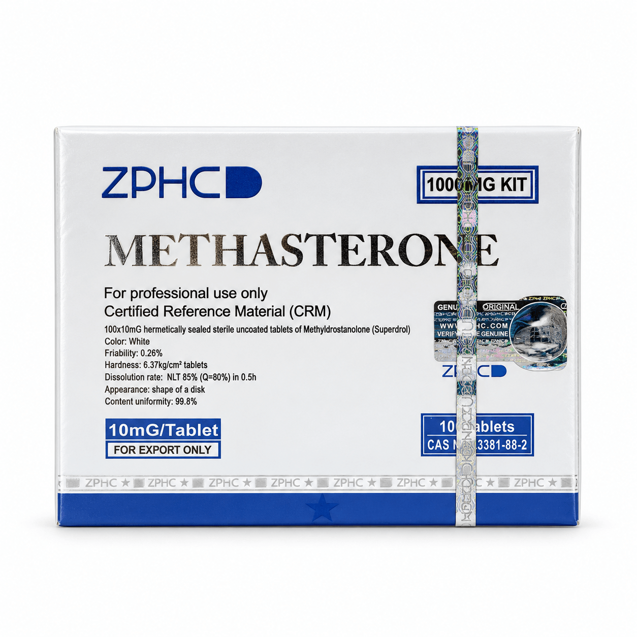 Methasterone 10mg ZPHC