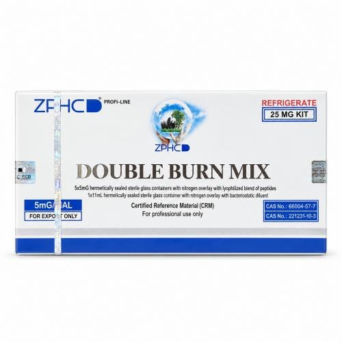 ZPHC Profi-Line Double Burn Mix 25 mg kit in sealed white and blue packaging, displayed on a clean white background.